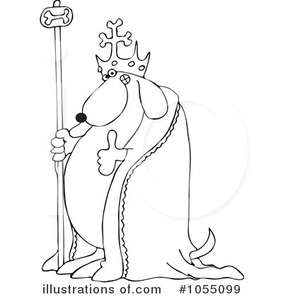 Royalty-Free (RF) Dog Clipart Illustration by djart - Stock Sample #1055099