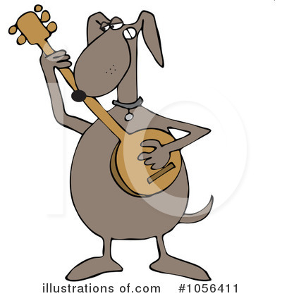 Royalty-Free (RF) Dog Clipart Illustration by djart - Stock Sample #1056411