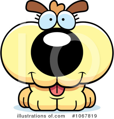 Puppy Clipart #1067819 by Cory Thoman