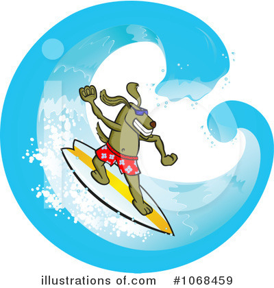 Surfer Clipart #1068459 by Paulo Resende