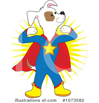 Super Dog Clipart #1073582 by Maria Bell
