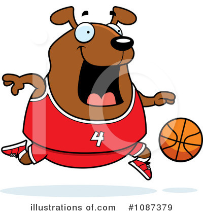 Basketball Clipart #1087379 by Cory Thoman