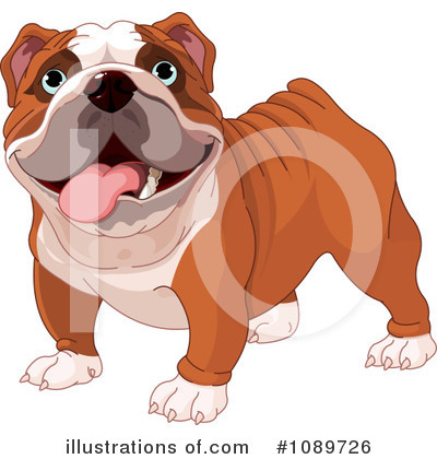 Bulldog Clipart #1089726 by Pushkin