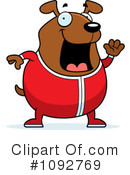Dog Clipart #1092769 by Cory Thoman