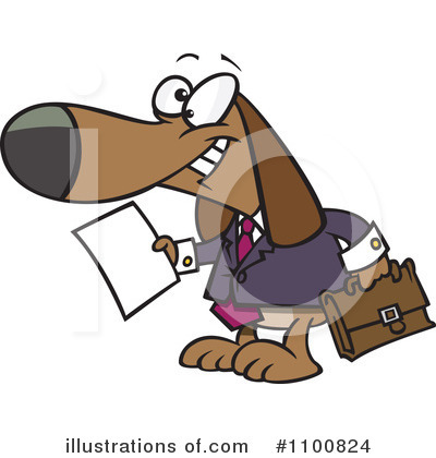 Beagle Clipart #1100824 by toonaday