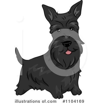 Scottish Terrier Clipart #1104169 by BNP Design Studio