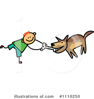 Royalty-Free (RF) Dog Clipart Illustration by Prawny - Stock Sample #1110250