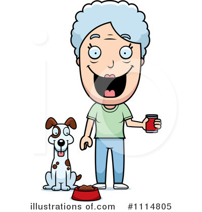 Old Woman Clipart #1114805 by Cory Thoman