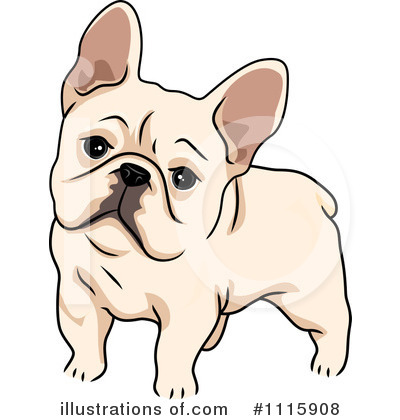 French Bulldog Clipart #1115908 by BNP Design Studio