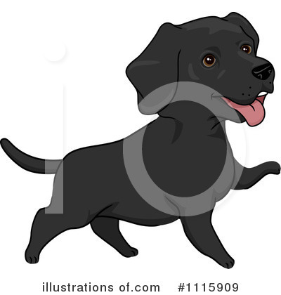 Labrador Clipart #1115909 by BNP Design Studio