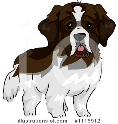 Royalty-Free (RF) Dog Clipart Illustration by BNP Design Studio - Stock Sample #1115912