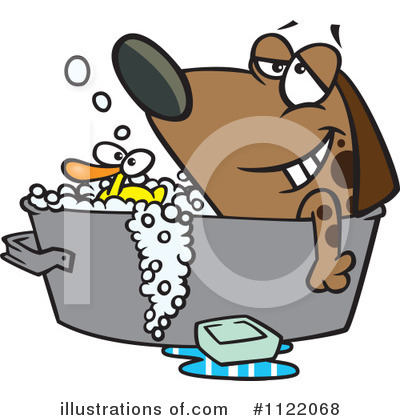 Bath Clipart #1122068 by toonaday