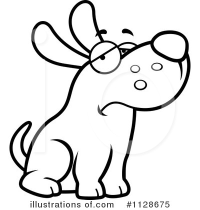 Royalty-Free (RF) Dog Clipart Illustration by Cory Thoman - Stock Sample #1128675