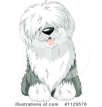 Royalty-Free (RF) Dog Clipart Illustration by Pushkin - Stock Sample #1129576