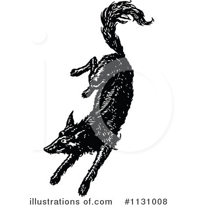 Royalty-Free (RF) Dog Clipart Illustration by Prawny Vintage - Stock Sample #1131008