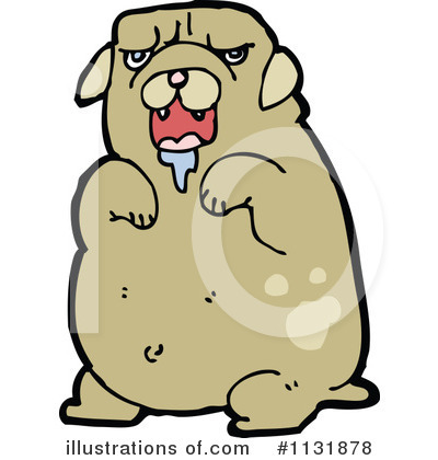 Royalty-Free (RF) Dog Clipart Illustration by lineartestpilot - Stock Sample #1131878