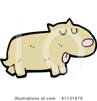 Royalty-Free (RF) Dog Clipart Illustration by lineartestpilot - Stock Sample #1131879
