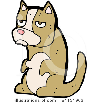 Royalty-Free (RF) Dog Clipart Illustration by lineartestpilot - Stock Sample #1131902