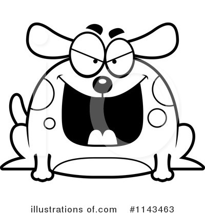 Evil Dog Clipart #1143463 by Cory Thoman