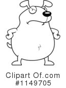 Dog Clipart #1149705 by Cory Thoman
