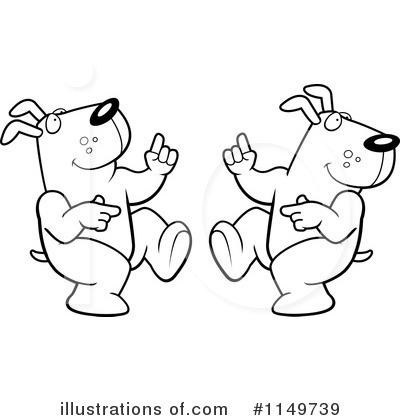 Royalty-Free (RF) Dog Clipart Illustration by Cory Thoman - Stock Sample #1149739