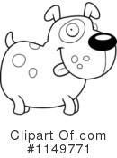 Dog Clipart #1149771 by Cory Thoman