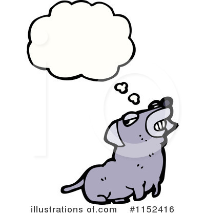 Royalty-Free (RF) Dog Clipart Illustration by lineartestpilot - Stock Sample #1152416
