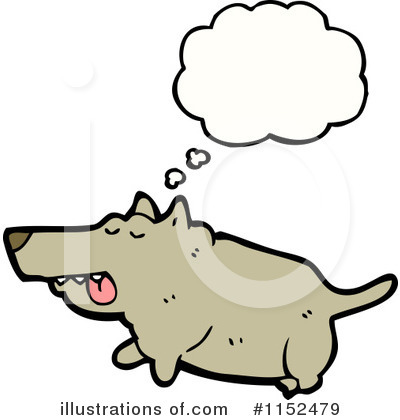 Royalty-Free (RF) Dog Clipart Illustration by lineartestpilot - Stock Sample #1152479