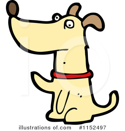 Royalty-Free (RF) Dog Clipart Illustration by lineartestpilot - Stock Sample #1152497