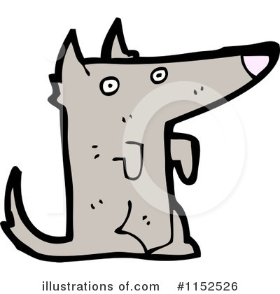 Royalty-Free (RF) Dog Clipart Illustration by lineartestpilot - Stock Sample #1152526