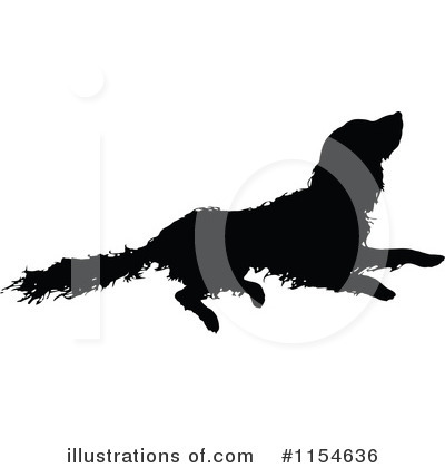 Royalty-Free (RF) Dog Clipart Illustration by Prawny Vintage - Stock Sample #1154636
