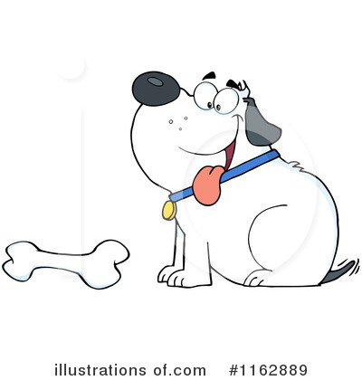 Royalty-Free (RF) Dog Clipart Illustration by Hit Toon - Stock Sample #1162889