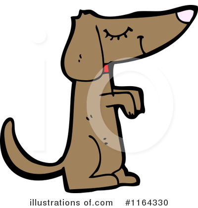 Royalty-Free (RF) Dog Clipart Illustration by lineartestpilot - Stock Sample #1164330
