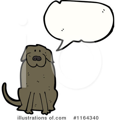Royalty-Free (RF) Dog Clipart Illustration by lineartestpilot - Stock Sample #1164340