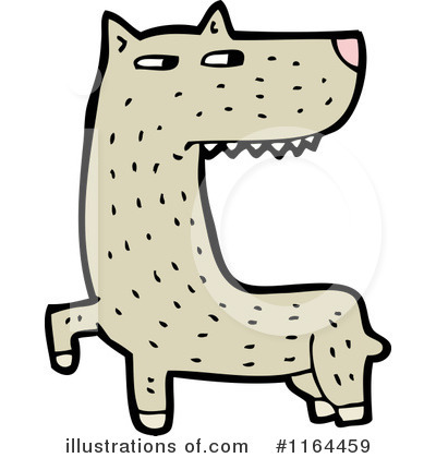 Royalty-Free (RF) Dog Clipart Illustration by lineartestpilot - Stock Sample #1164459