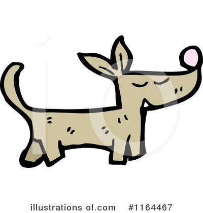Royalty-Free (RF) Dog Clipart Illustration by lineartestpilot - Stock Sample #1164467