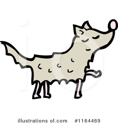 Royalty-Free (RF) Dog Clipart Illustration by lineartestpilot - Stock Sample #1164469