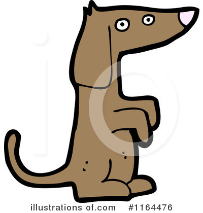 Royalty-Free (RF) Dog Clipart Illustration by lineartestpilot - Stock Sample #1164476