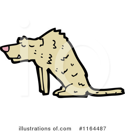 Royalty-Free (RF) Dog Clipart Illustration by lineartestpilot - Stock Sample #1164487