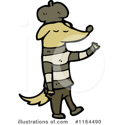 Royalty-Free (RF) Dog Clipart Illustration by lineartestpilot - Stock Sample #1164490