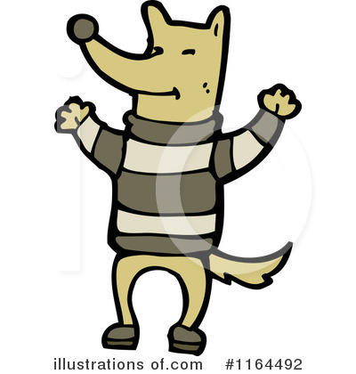 Royalty-Free (RF) Dog Clipart Illustration by lineartestpilot - Stock Sample #1164492
