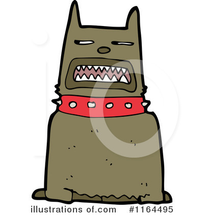 Royalty-Free (RF) Dog Clipart Illustration by lineartestpilot - Stock Sample #1164495