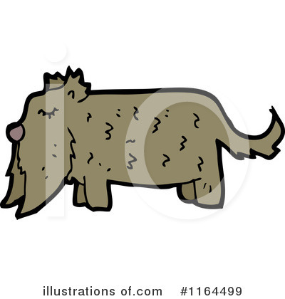 Royalty-Free (RF) Dog Clipart Illustration by lineartestpilot - Stock Sample #1164499