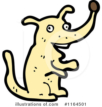 Royalty-Free (RF) Dog Clipart Illustration by lineartestpilot - Stock Sample #1164501