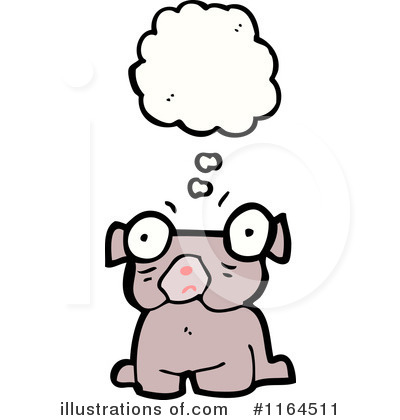 Royalty-Free (RF) Dog Clipart Illustration by lineartestpilot - Stock Sample #1164511