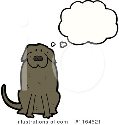 Royalty-Free (RF) Dog Clipart Illustration by lineartestpilot - Stock Sample #1164521
