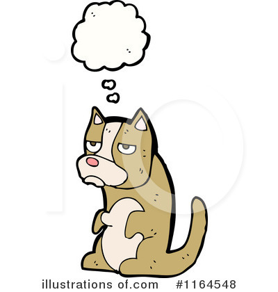 Royalty-Free (RF) Dog Clipart Illustration by lineartestpilot - Stock Sample #1164548