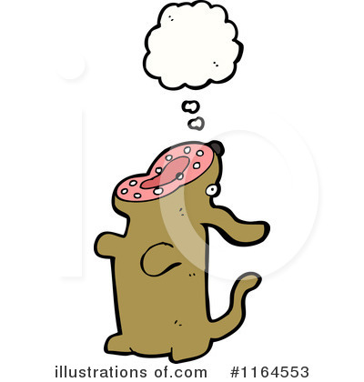 Royalty-Free (RF) Dog Clipart Illustration by lineartestpilot - Stock Sample #1164553