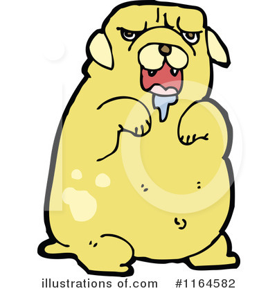 Royalty-Free (RF) Dog Clipart Illustration by lineartestpilot - Stock Sample #1164582