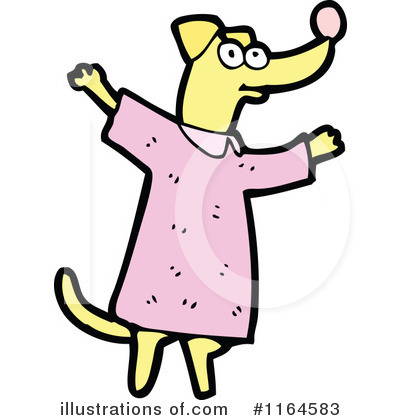 Royalty-Free (RF) Dog Clipart Illustration by lineartestpilot - Stock Sample #1164583